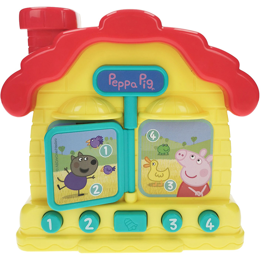 REIG Peppa Pig Yellow and Red Musical House Image 1