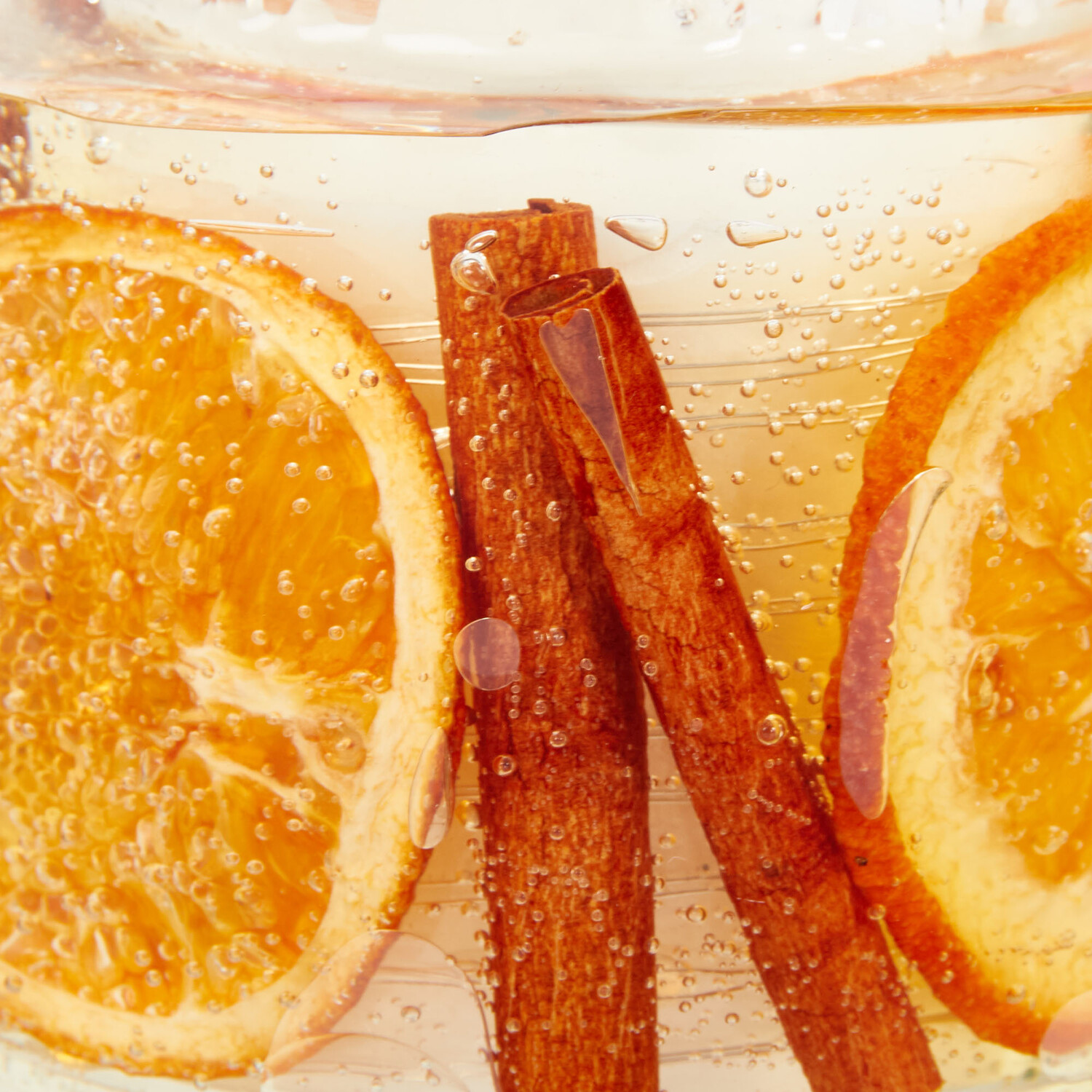 LED Light Up Candle - Orange and Cinnamon Image 5
