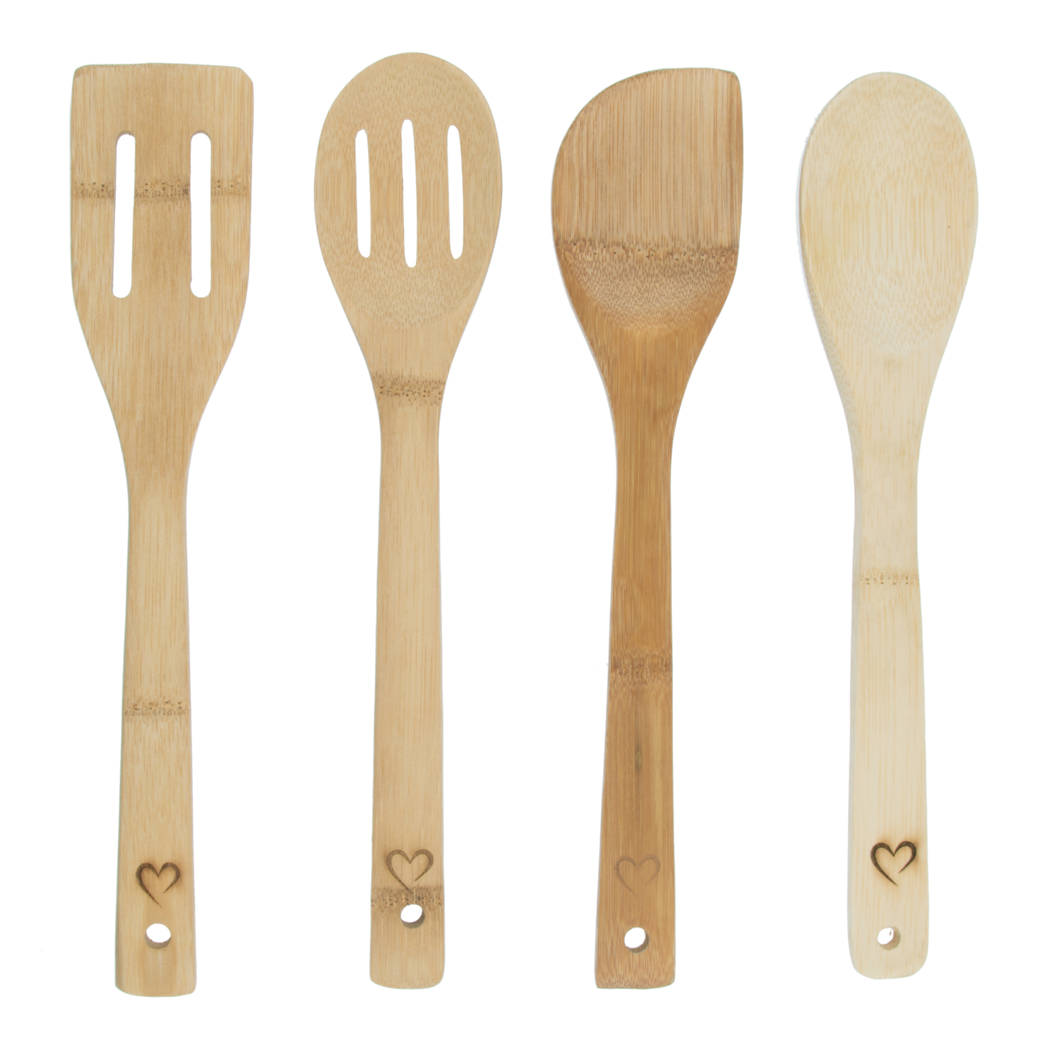 Bamboo Kitchen Utensil and Caddy Set Image 2