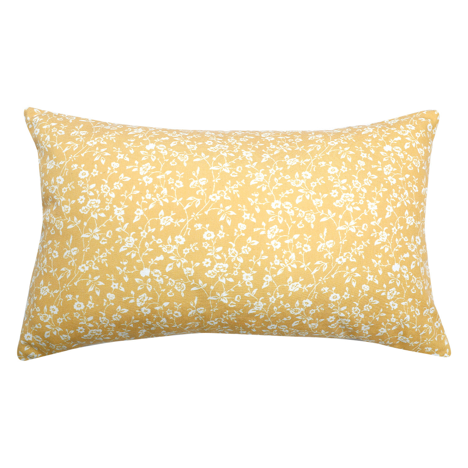 Home Embroidered Cushion - Yellow Image 3