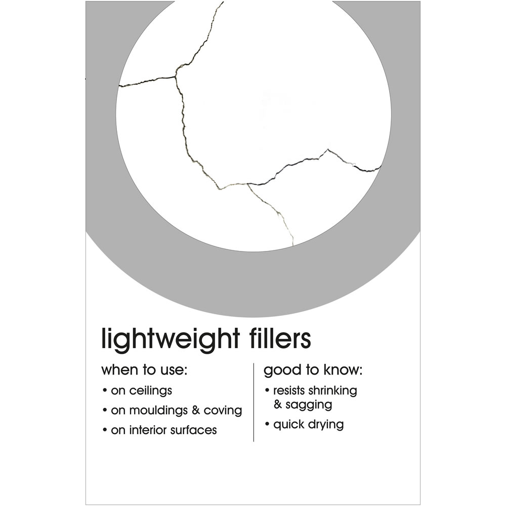 Wilko Ready Mixed Lightweight Interior Filler 600m l Image 2