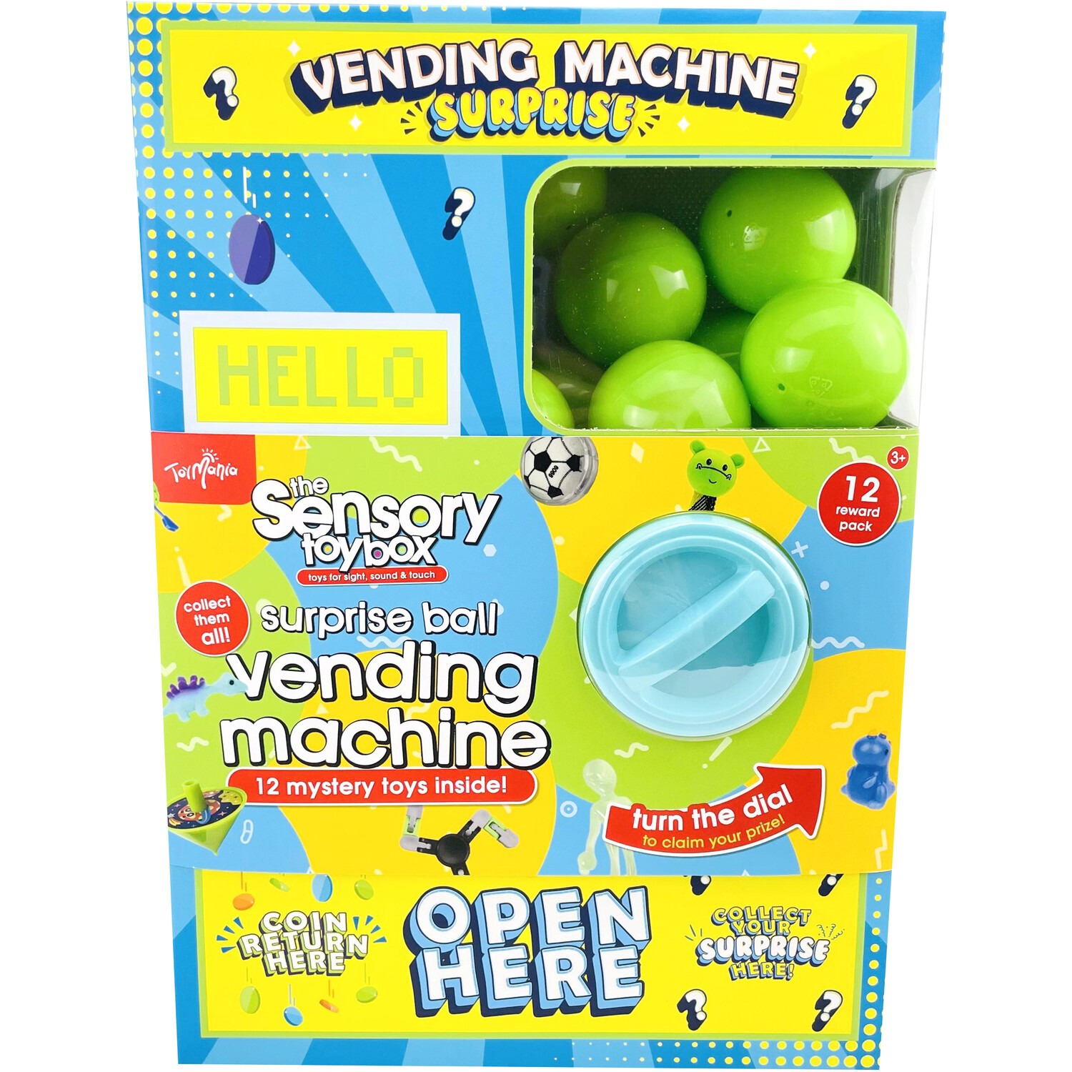 Vending Machine Surprise with Mystery Toys - Blue Image 1