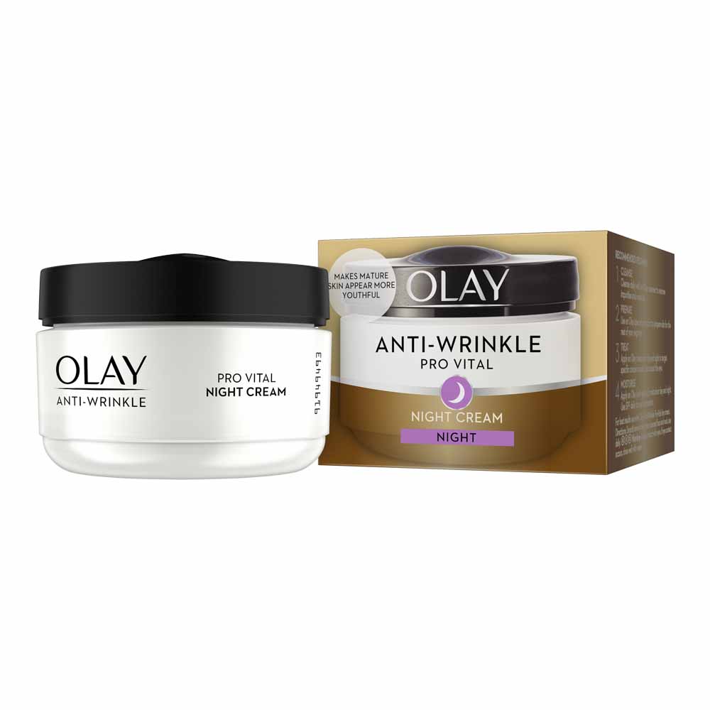 Olay Anti Wrinkle Pro Vital Night Cream 50ml Image 2
