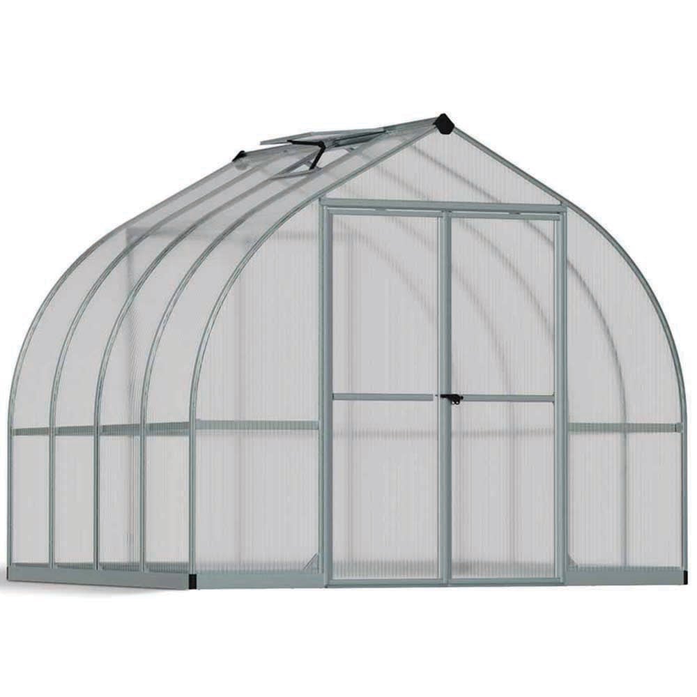 Palram Canopia Bella Polycarbonate 8 x 8ft Greenhouse Image 1
