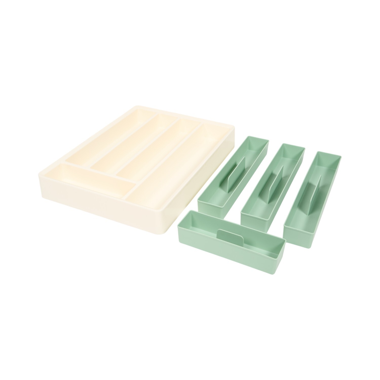 Kitchen Master Static Cutlery Tray Cream Image 4