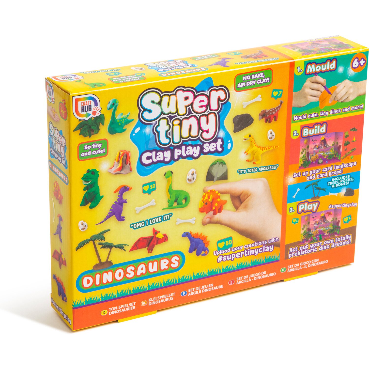 Super Tiny Clay Play Set - Multicolour Image 1