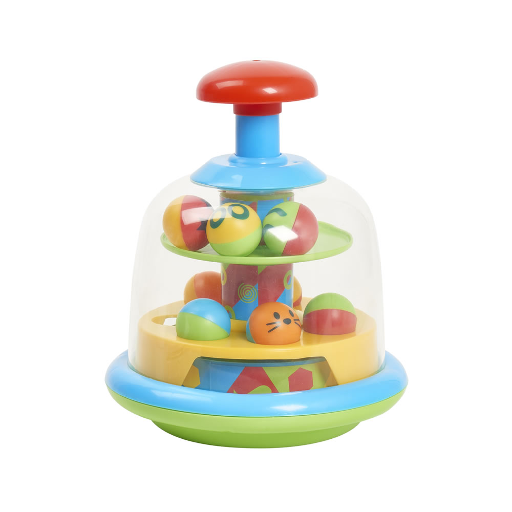 Wilko Spinning Popping Pals Toy Image