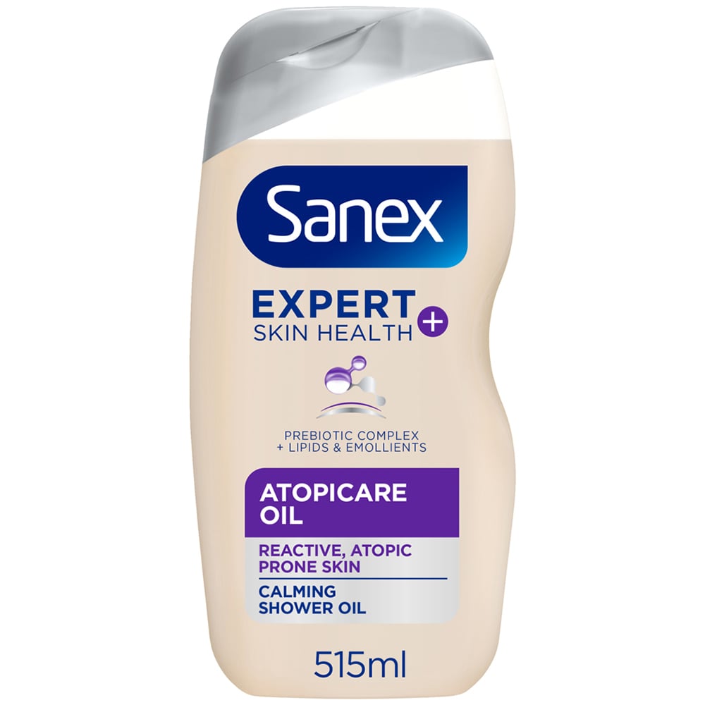 Sanex BiomeProtect Advanced Atopicare Bath and Shower Oil Case of 6 x 515ml Image 2