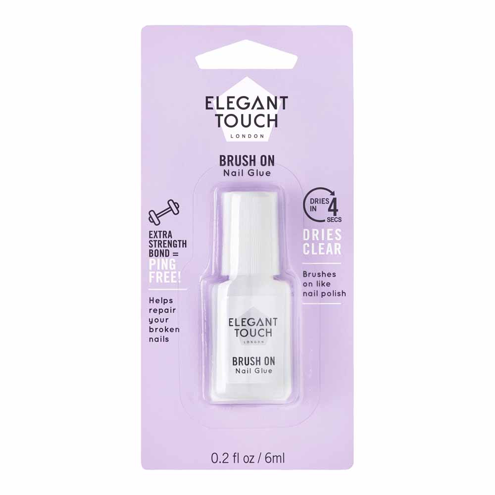 Elegant Touch Brush On Nail Glue 6ml Image