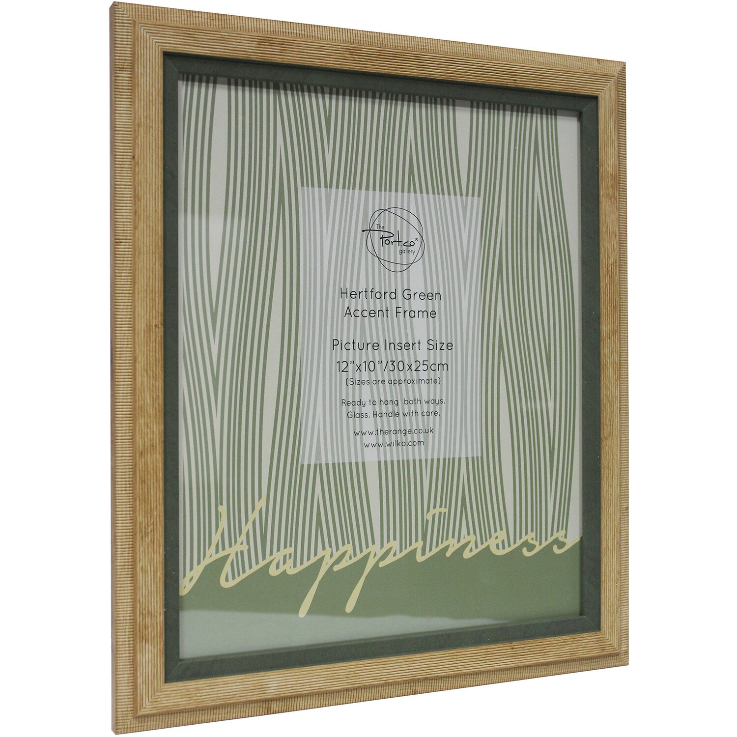 Hertford Green Accent Frame - Natural / 12x10in Image 2