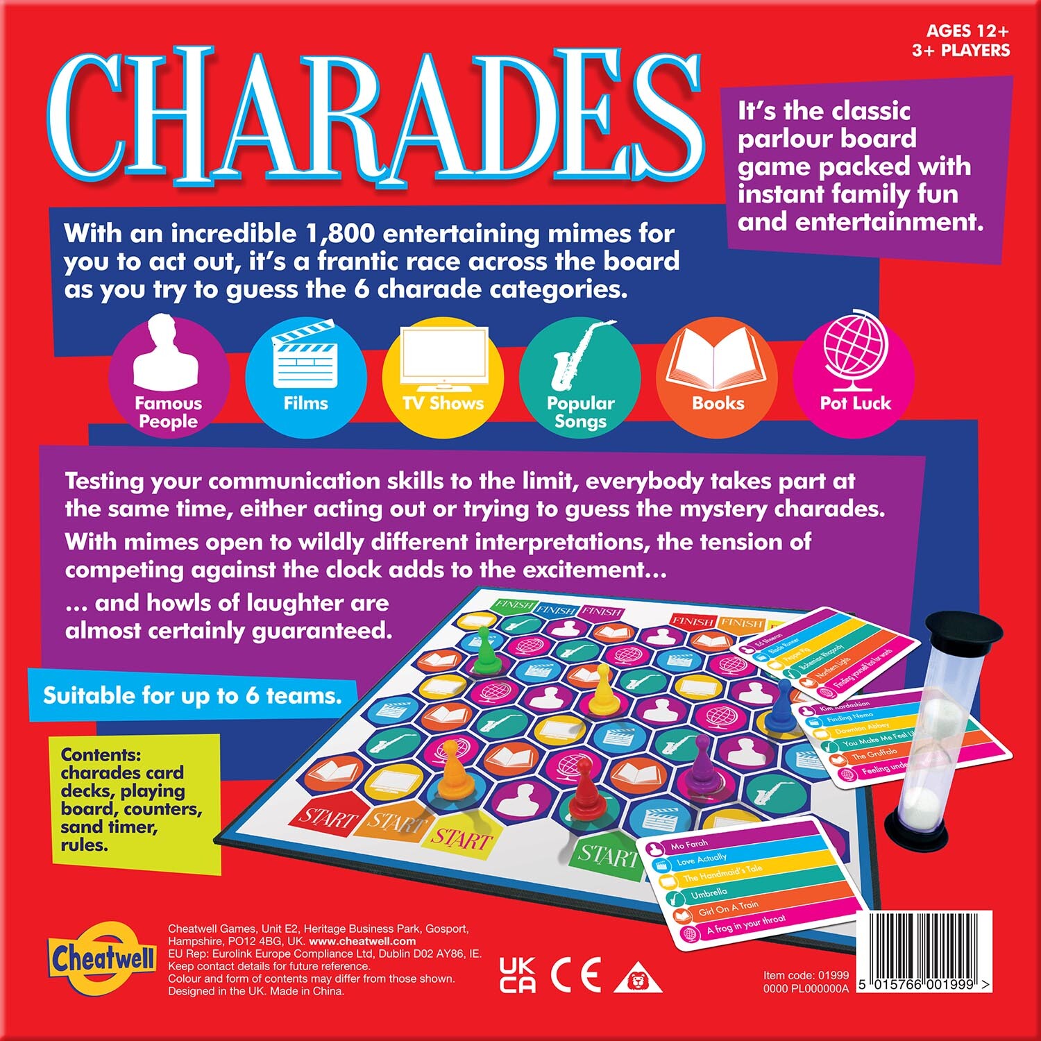 Cheatwell Games Family Charades Game Image 2