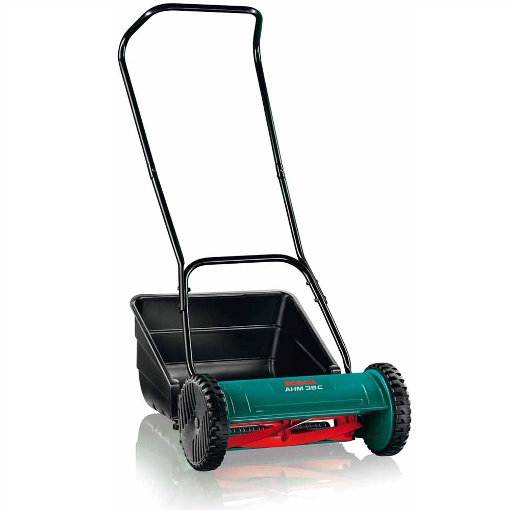 Bosch BOAHM38G Hand Propelled 38cm Cylinder Manual Lawn Mower Image 4