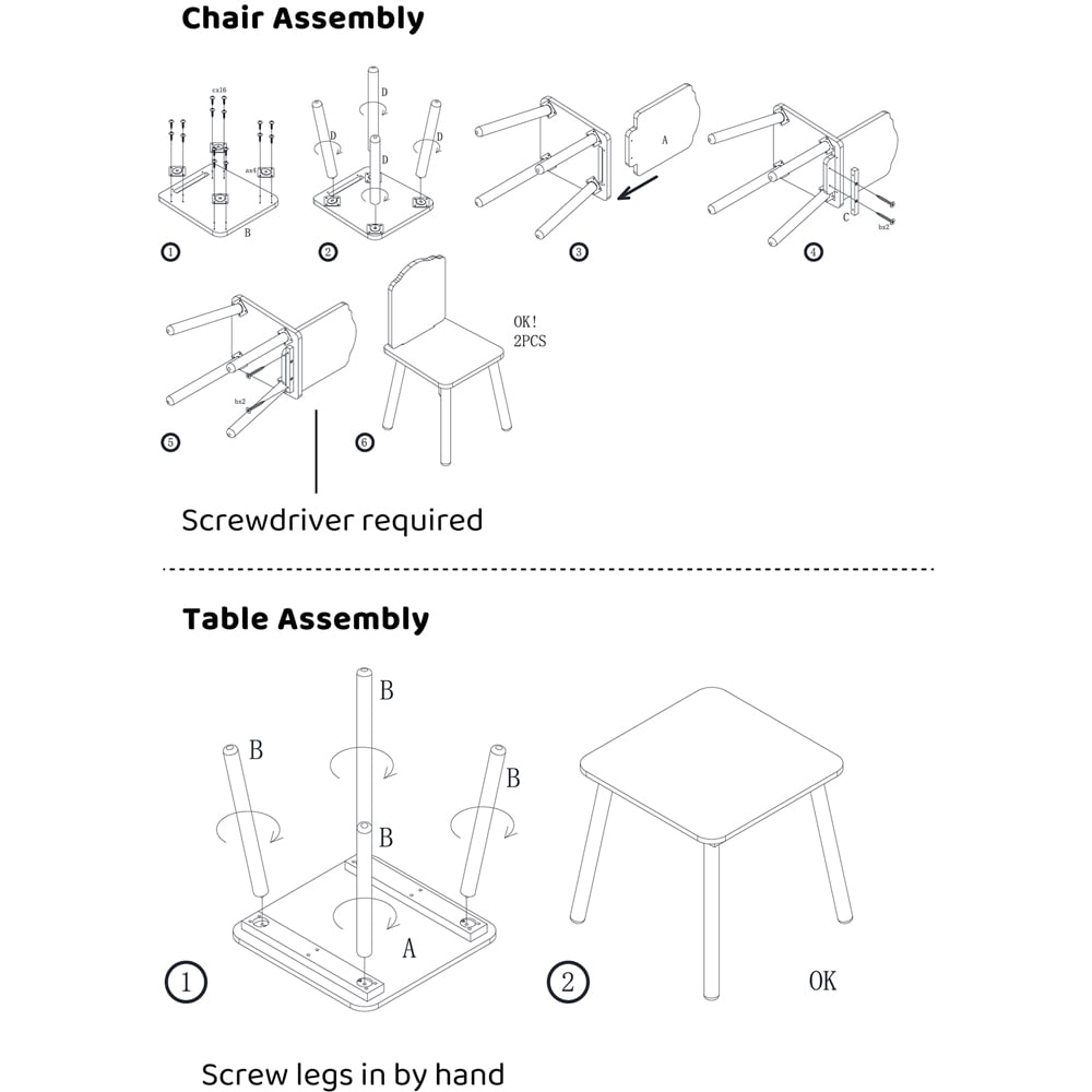 Kidsaw Gruffalo 2 Seater Green and Cream Table and Chairs Image 5
