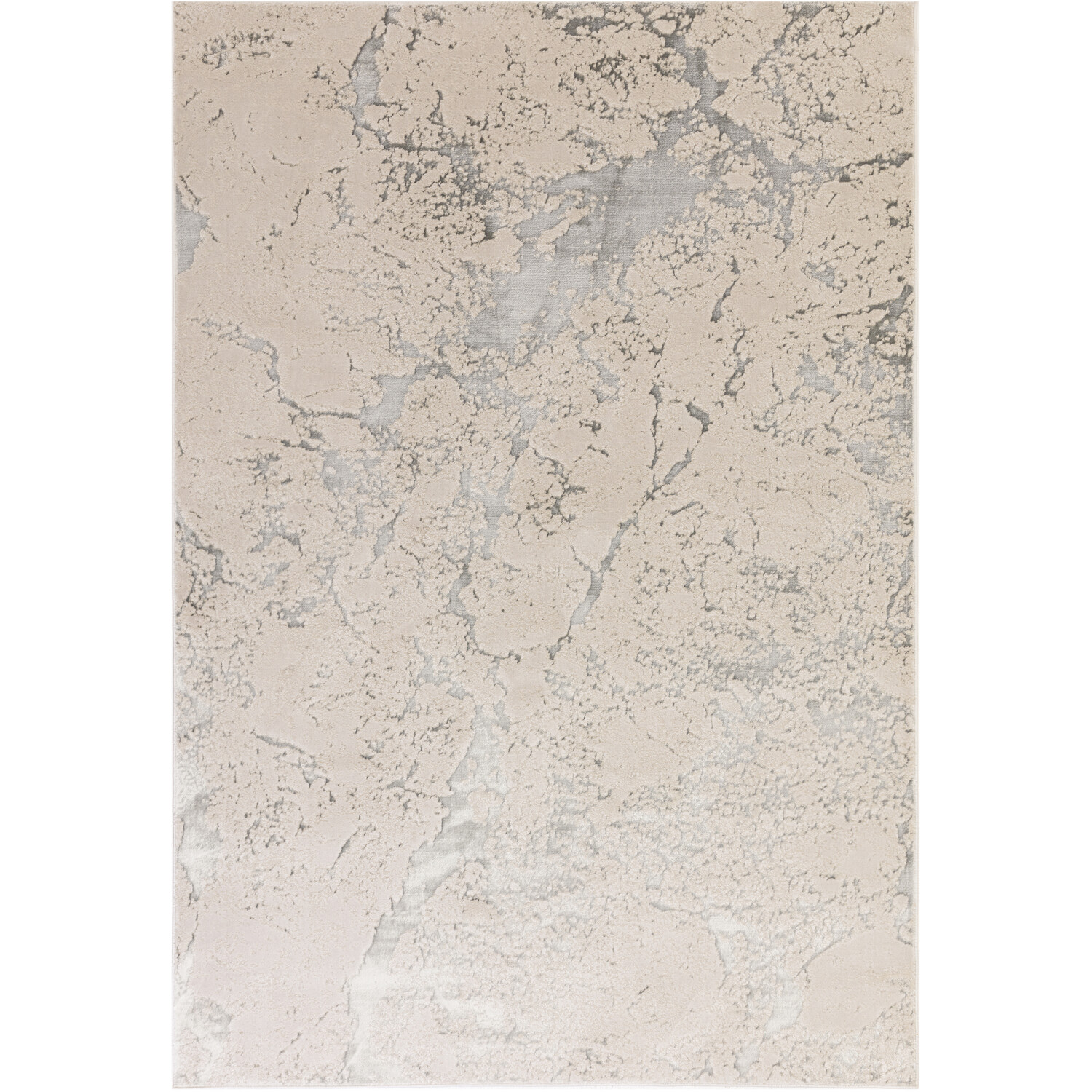 Silver Mist Rug Moonlight Mist Rug - Silver / 66cm | Wilko