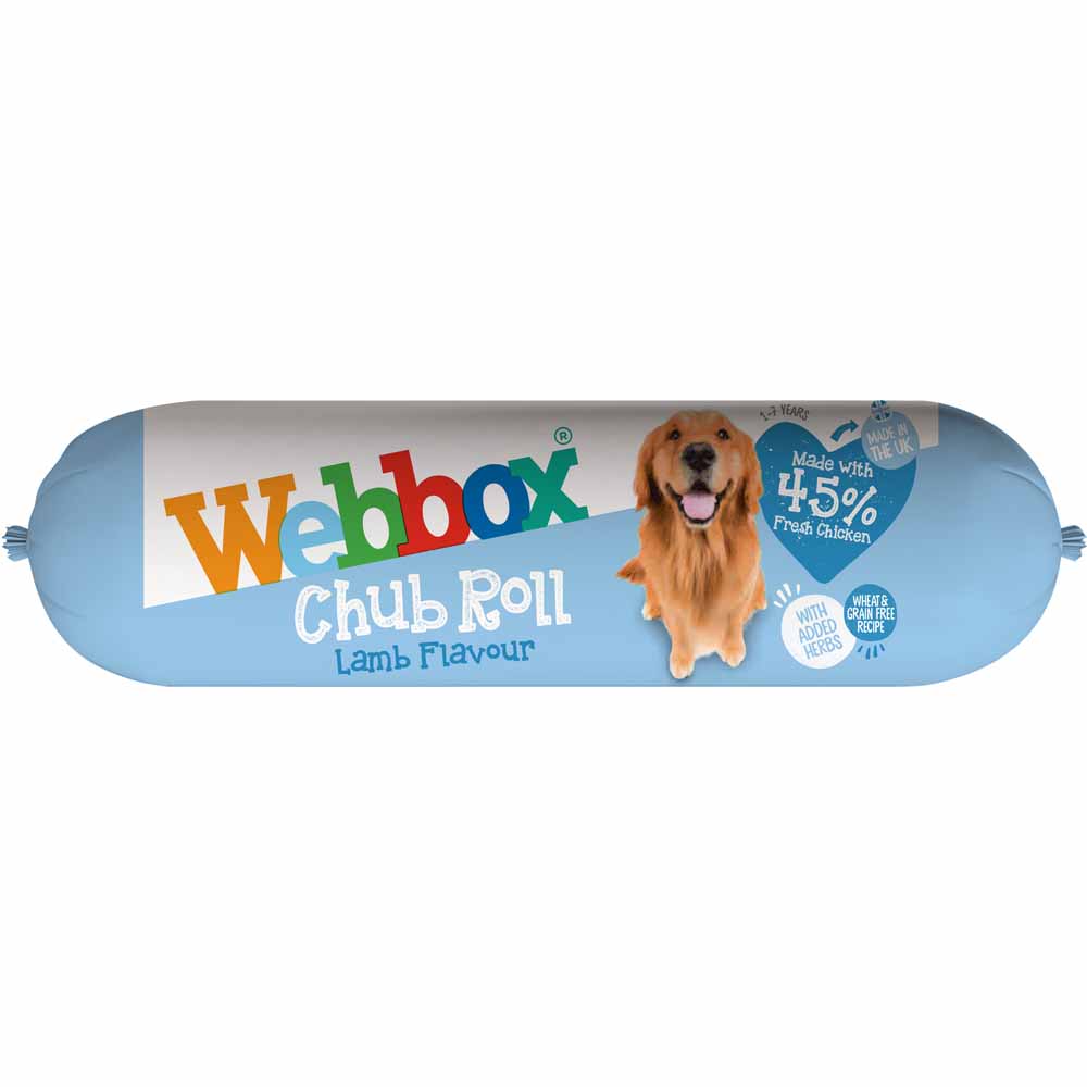 Webbox Lamb Chub Dog Food 720g Image