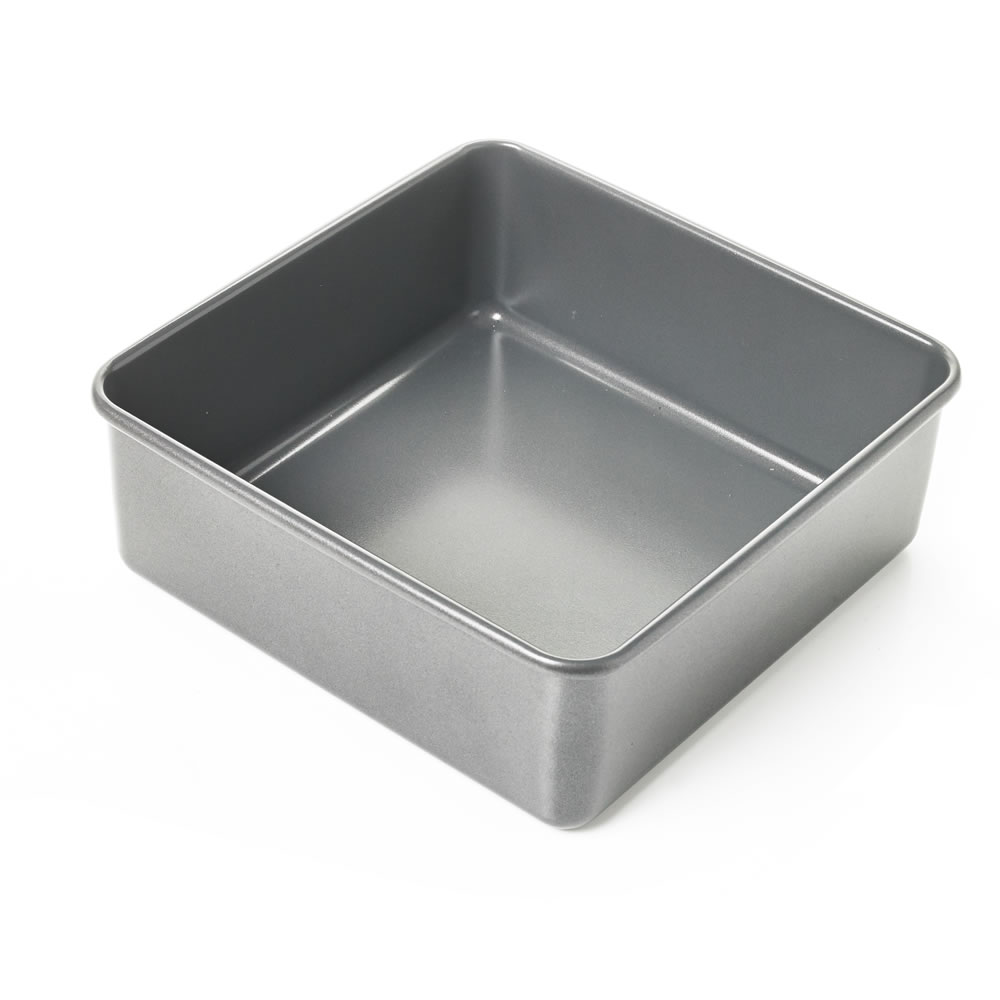 Wilko Deep Square Cake Tin Image