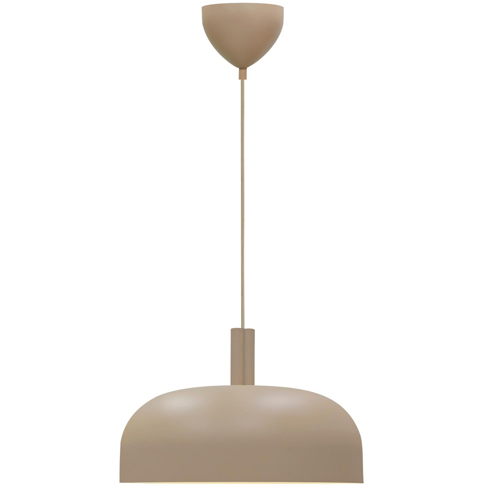 Nordlux Sandro Light Brown Round Pendant Light Image 1