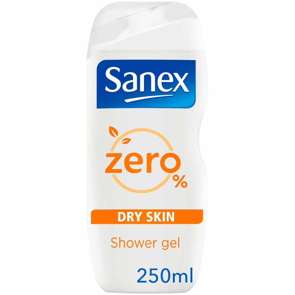 Sanex Zero Shower Gel for Dry Skin 250ml Image 1