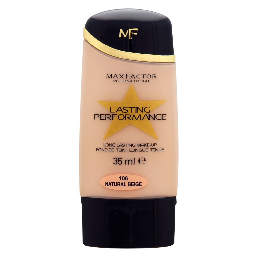Max Factor Lasting Performance Foundation Natural Beige 106 30ml Image