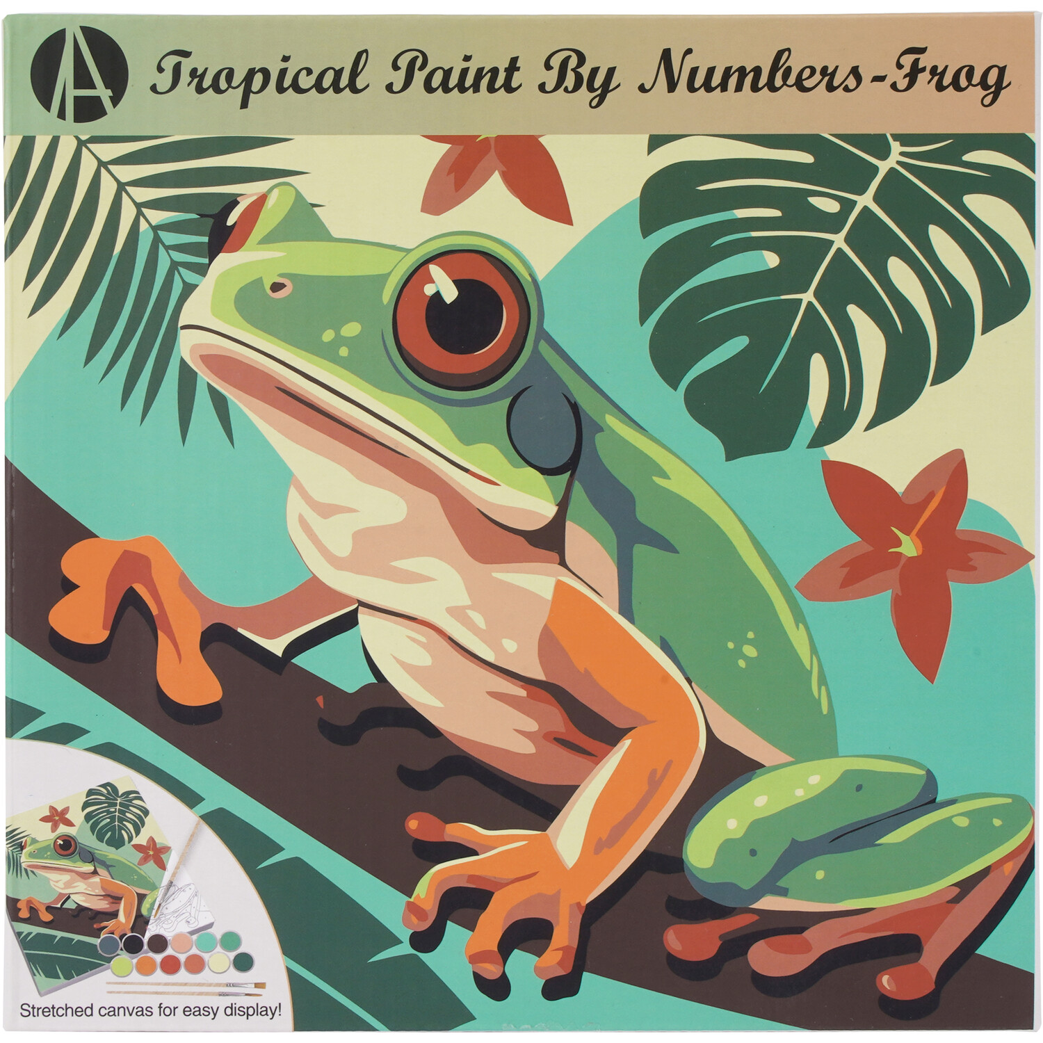 Paint By Numbers Tropical Kit Image 2