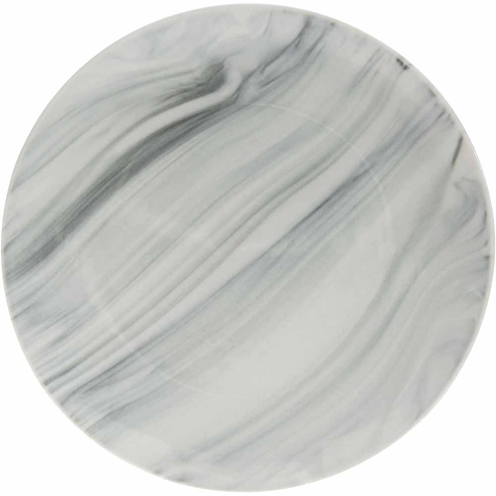 Wilko Marble Design Dinner Plate Wilko