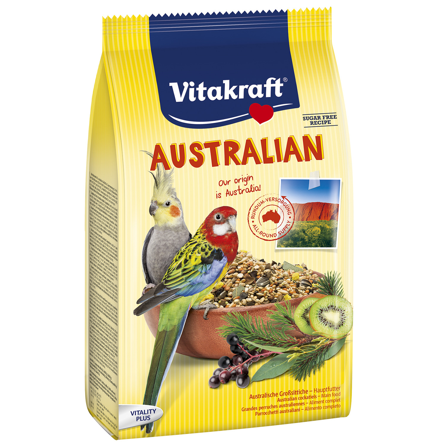 Vitakraft Australian Cockatiel Food 750g Image