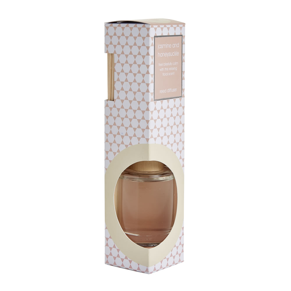 Wilko Jasmine and Honeysuckle Reed Diffuser 70ml Image