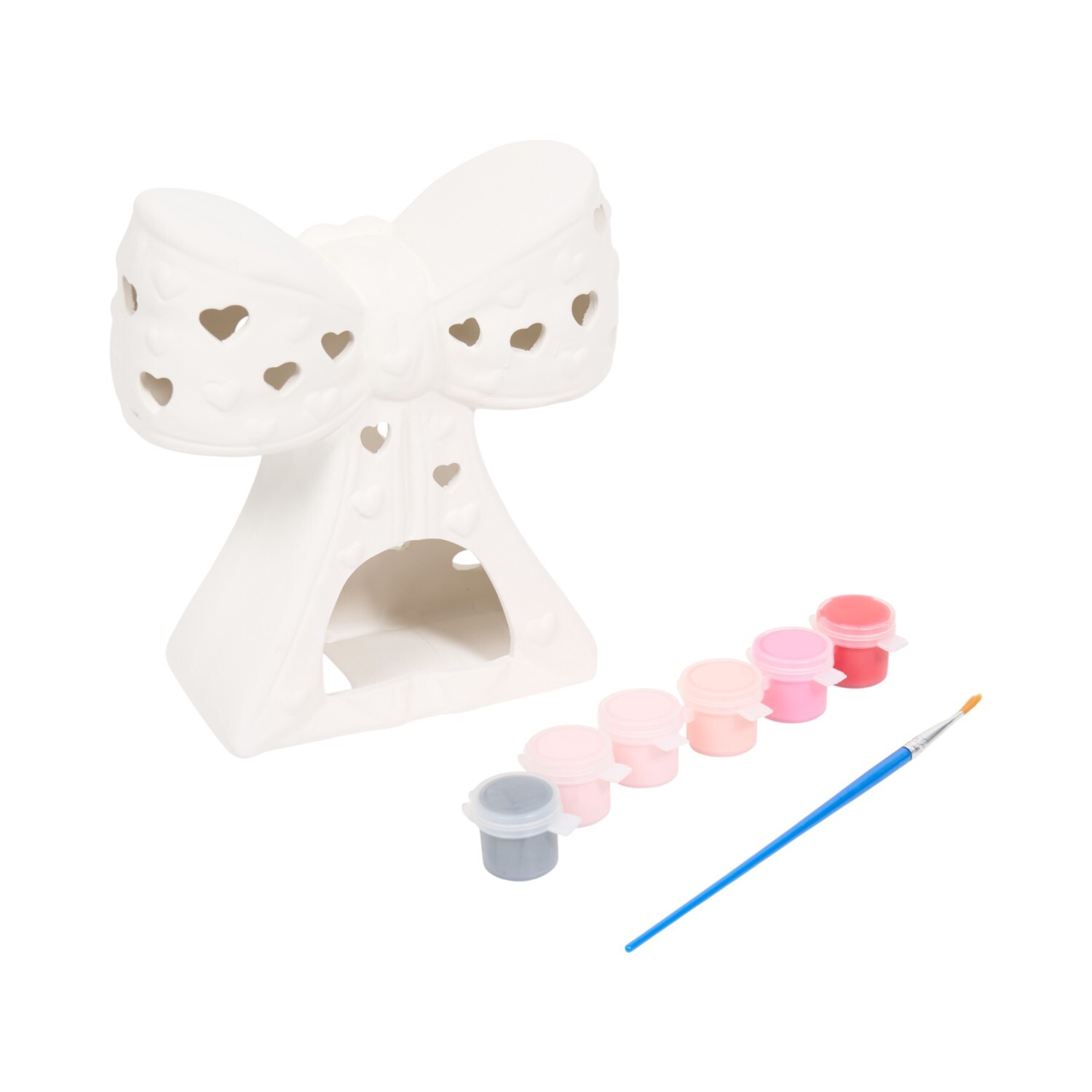 Paint Your Own Bow Tealight Holder Kit Image 4