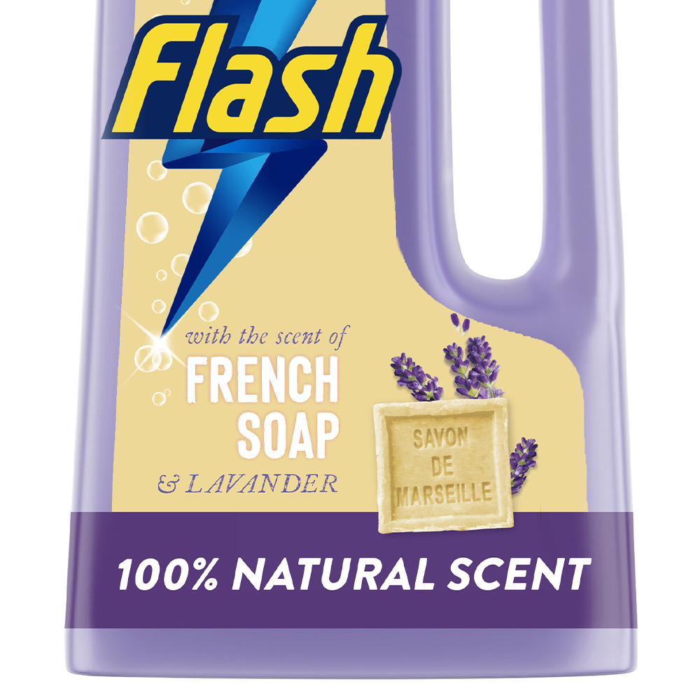 Flash French Soap Traditional Liquid Cleaner 1L Image 3