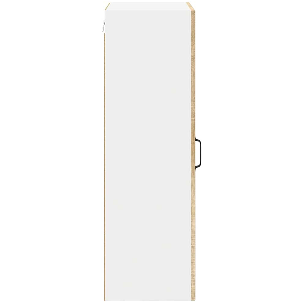 vidaXL Single Door Sonoma Oak Kitchen Wall Cabinet Image 6