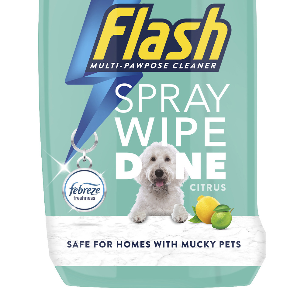 Flash Spray Wipe Done For Pet Lovers Cleaning Spray 800ml Image 3