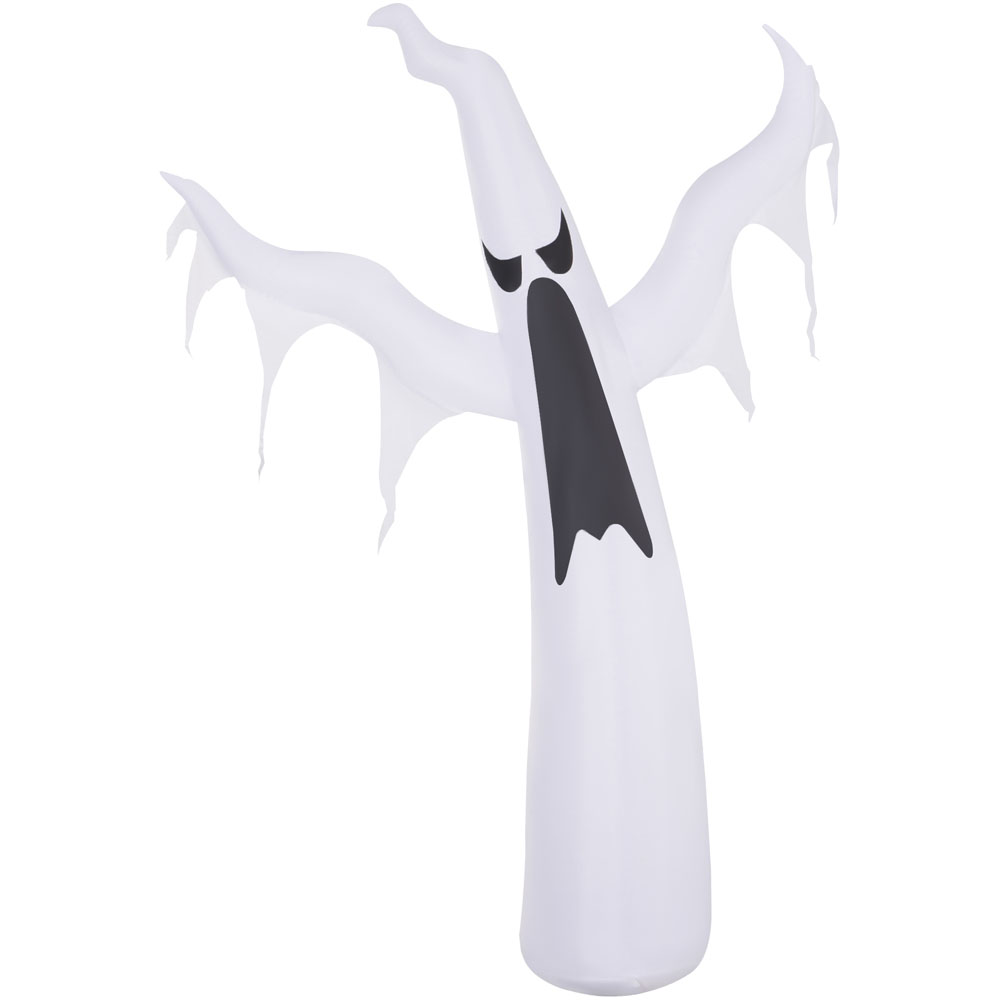 HOMCOM Halloween Inflatable Scary Ghost 4ft Image 1
