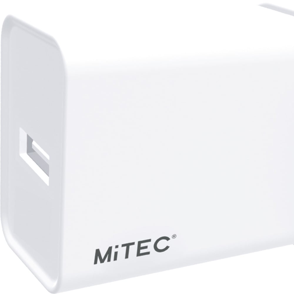 MiTEC MiPOWER White USB-A Mains Wall Charger 10W Image 2
