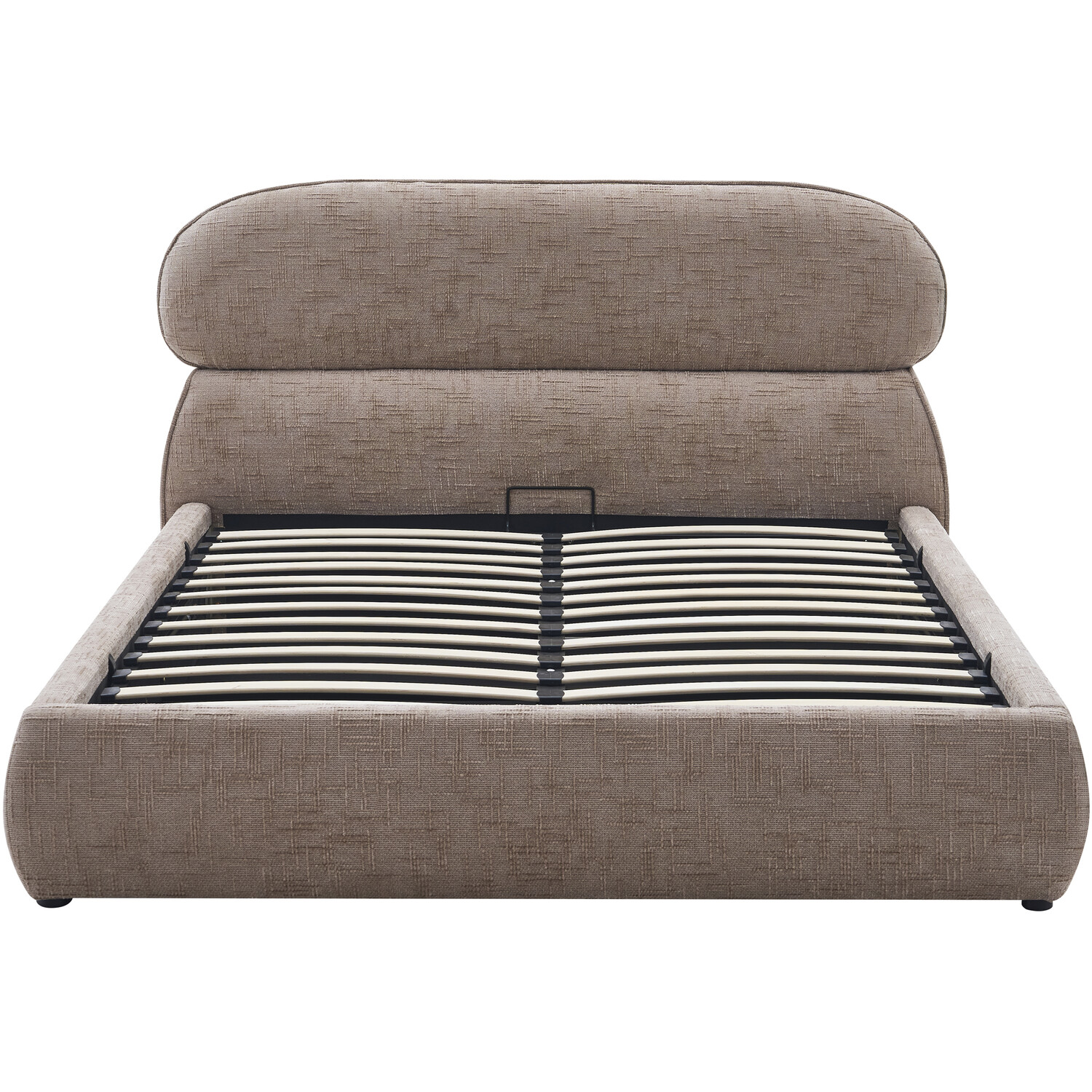 Margot Ottoman Bed Brown Double Image 4
