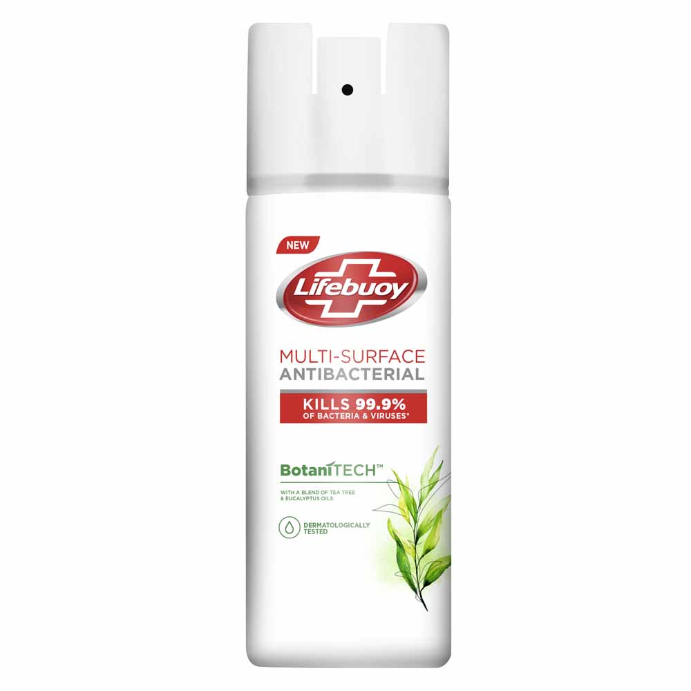 Lifebuoy Antibacterial Multi Surface Spray 400ml Wilko