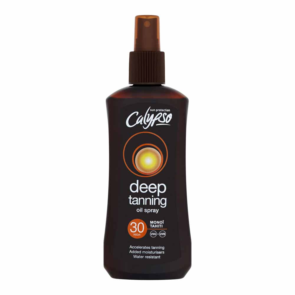 Calypso Deep Tan Oil SPF30 200ml Wilko