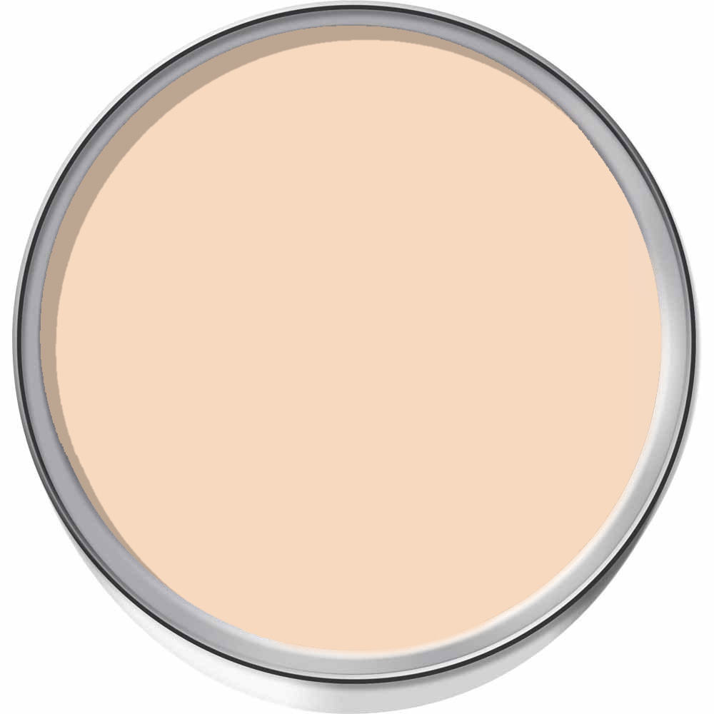 Dulux Walls & Ceilings Soft Peach Silk Emulsion Paint 2.5L Image 3