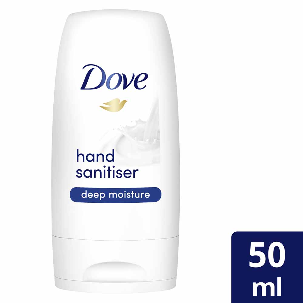 Dove Liquid Hand Sanitiser Deep Moisture 50ml Image