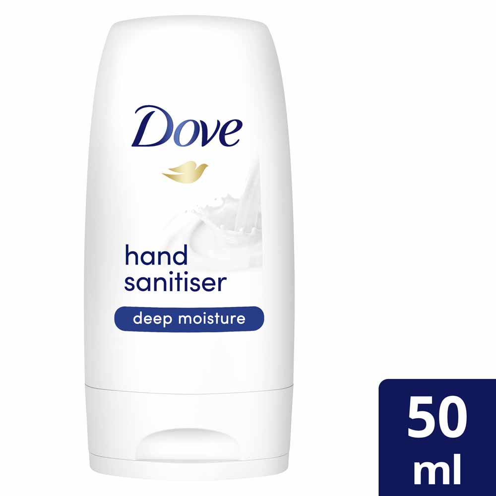 Dove Liquid Hand Sanitiser Deep Moisture 50ml Wilko