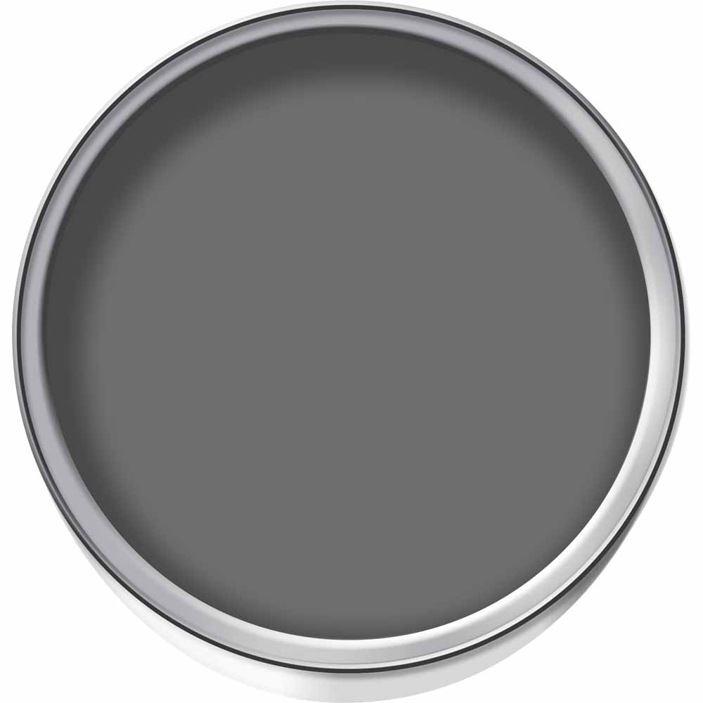Wilko Pure Grey Emulsion Paint Tester Pot 75ml Image 2
