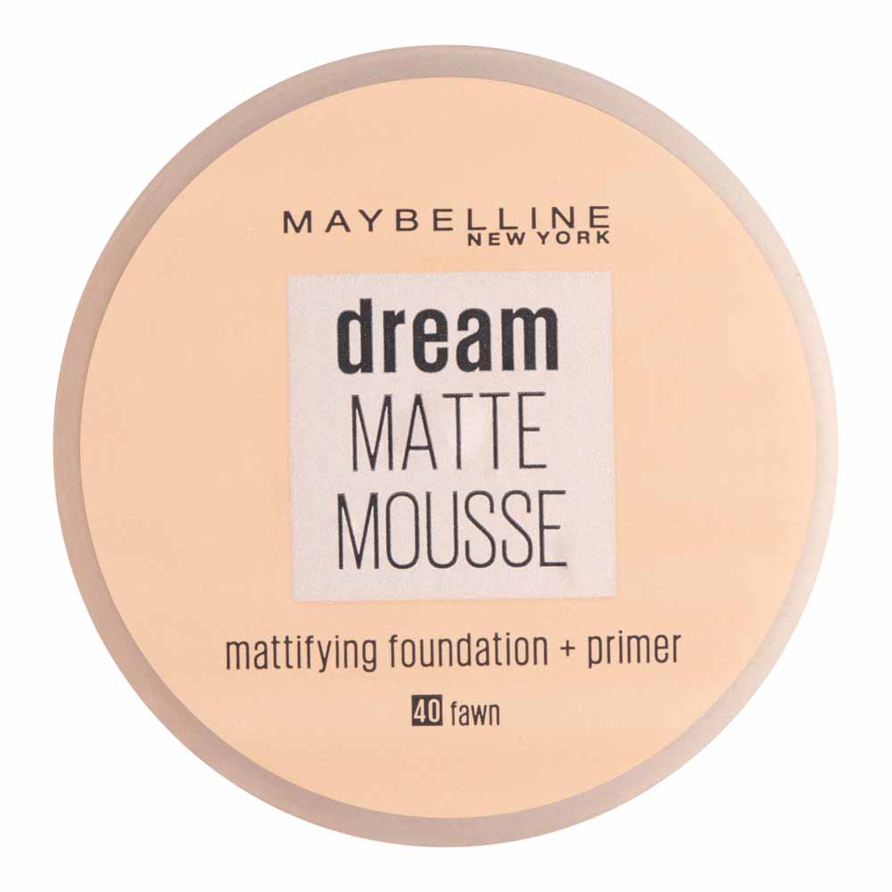 Maybelline Dream Matte Mousse Foundation SPF15 Fawn 40 18ml Image 1