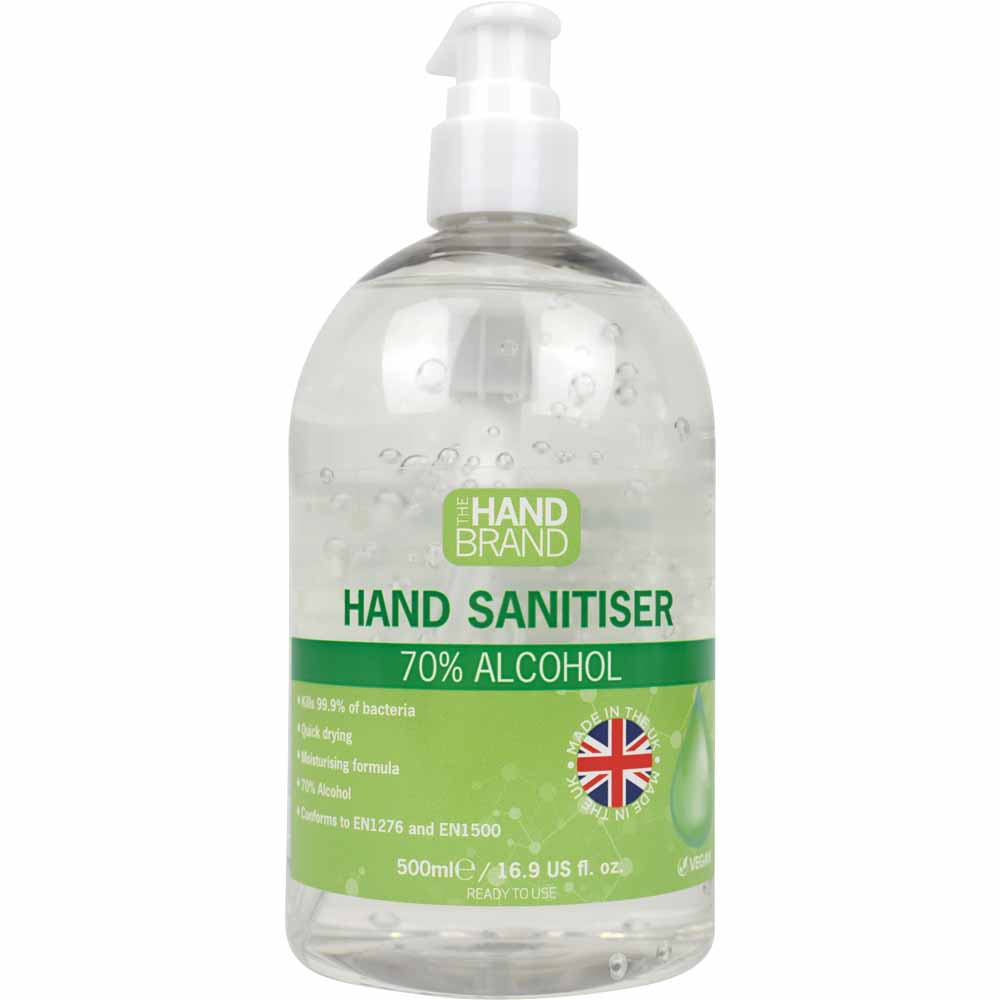 The Hand Brand Hand Sanitiser 500ml Image 1