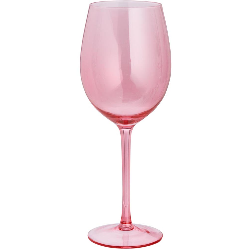 Wilko Pastel Iridescent Wine Glass 4 Pack Image 2