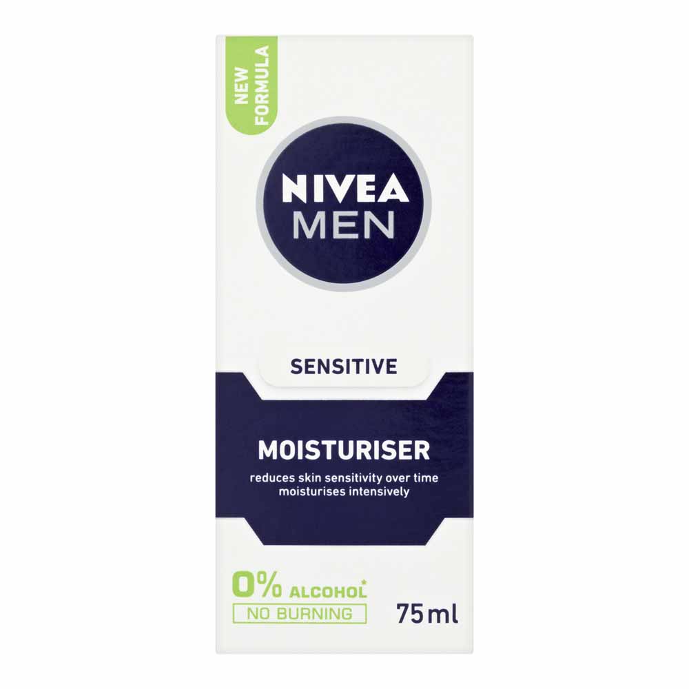 Nivea Men Sensitive Moisturiser 75ml Image 1