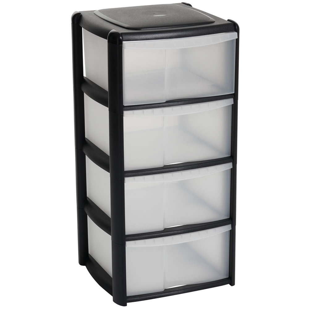 Wilko 4 Drawer Storage Unit Wilko