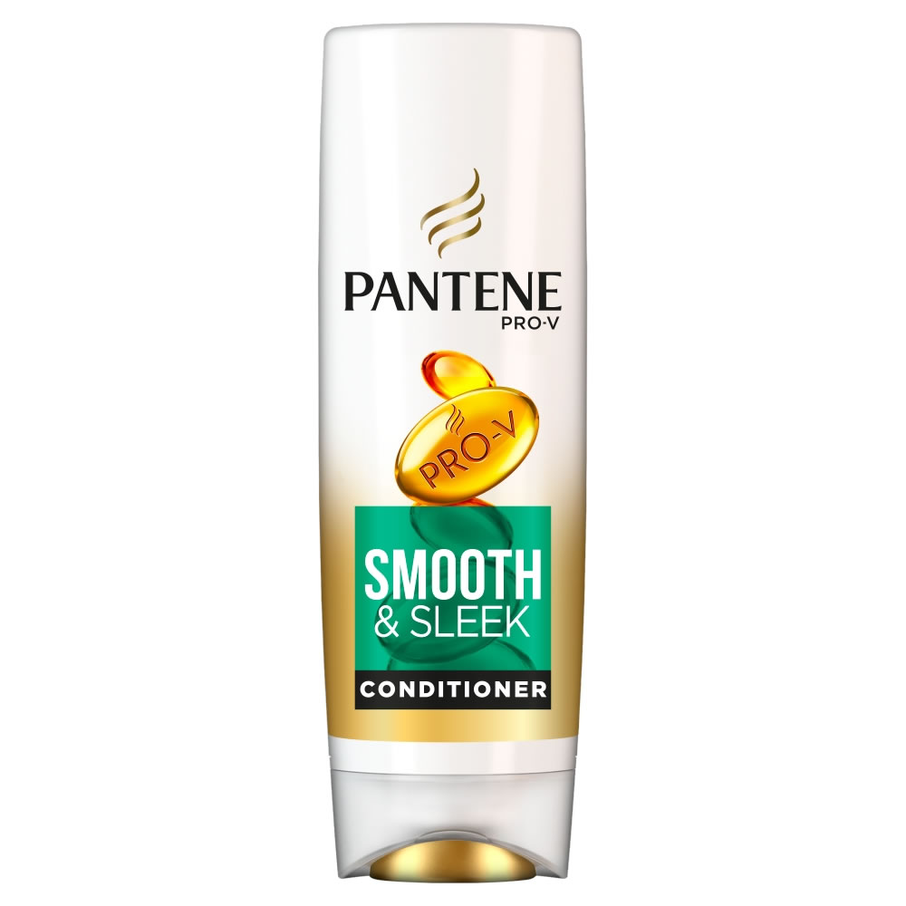 Pantene Smooth and Sleek Conditioner 360ml Image 1
