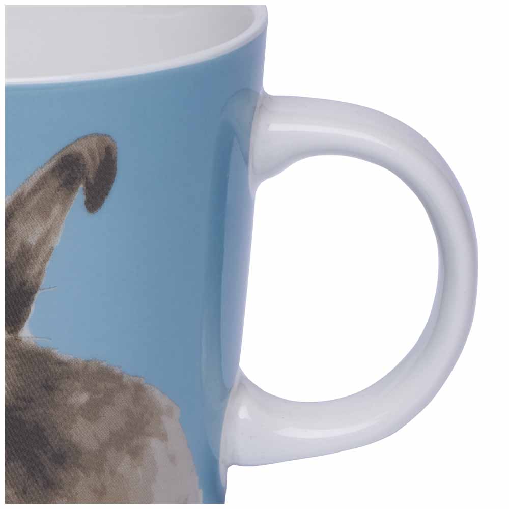 Wilko Blue Bunny Mug Image 3