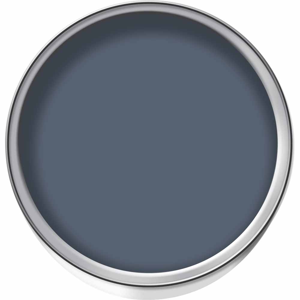 Wilko Jetty Blue Emulsion Paint Tester Pot 75ml Image 2