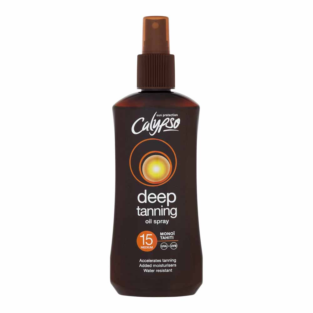 Calypso Deep Tanning Oil Spray SPF 15 200ml Image