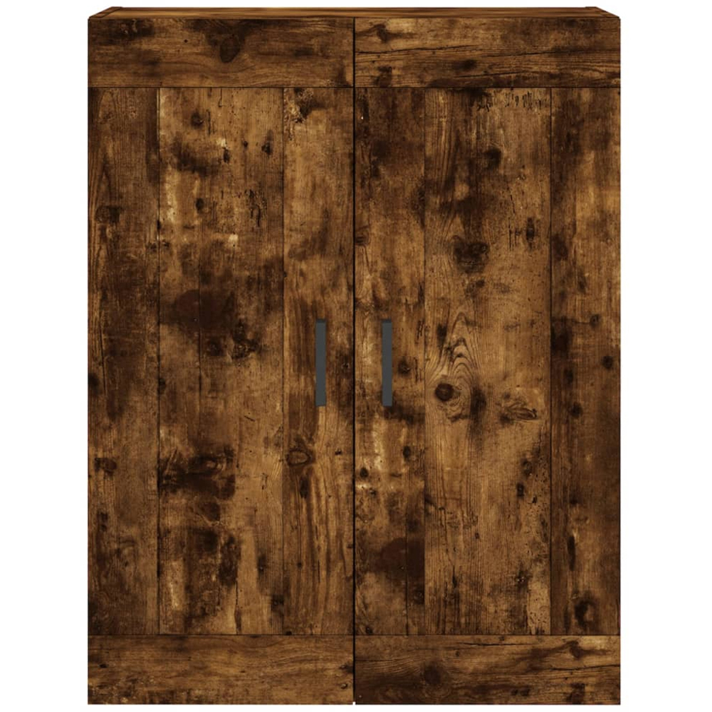 vidaXL 4 Door 2 Drawer Smoked Oak Highboard Image 6